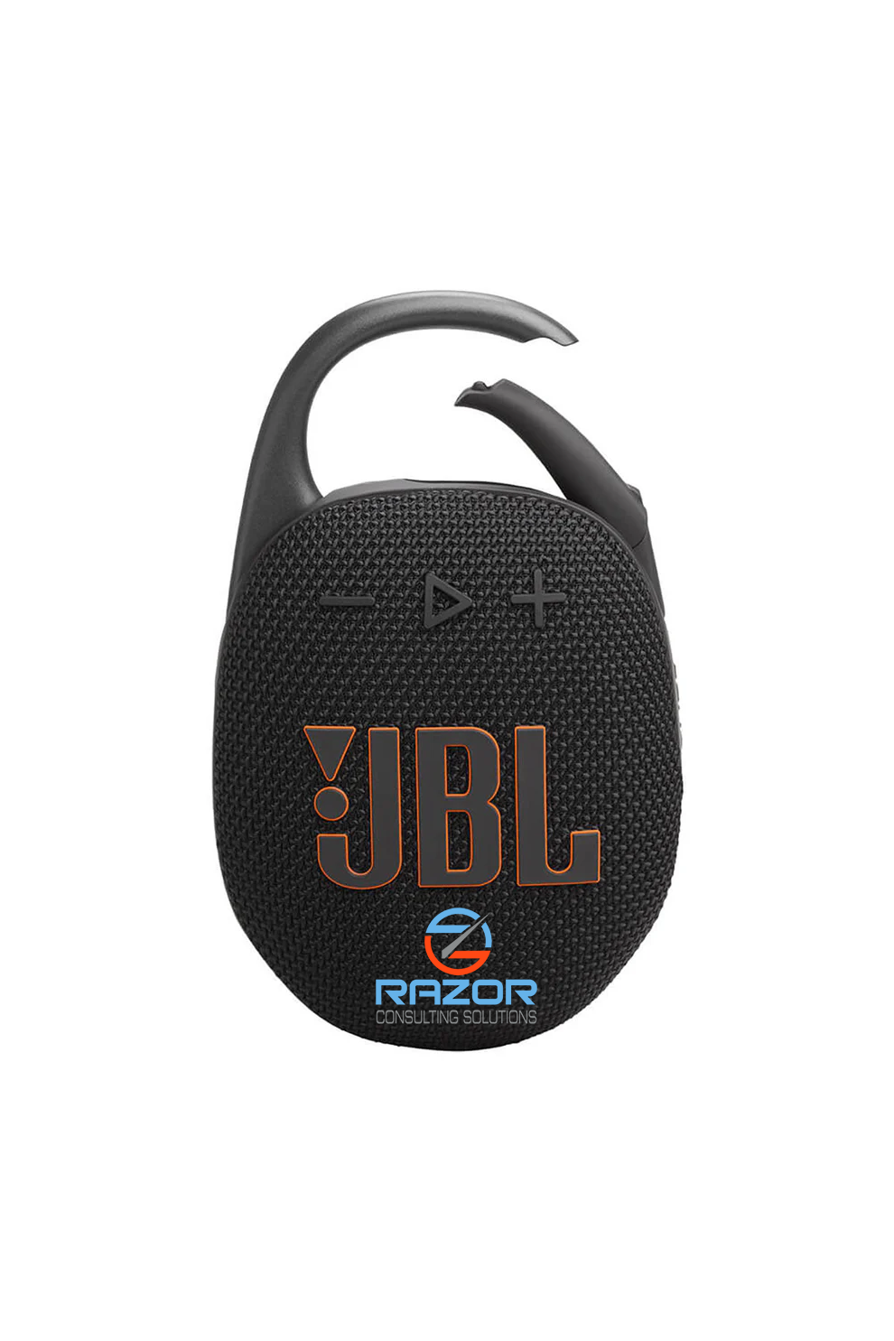 JBL Clip 5 Ultra Portable Waterproof  Speaker, Black [Razor Consulting Solutions]
