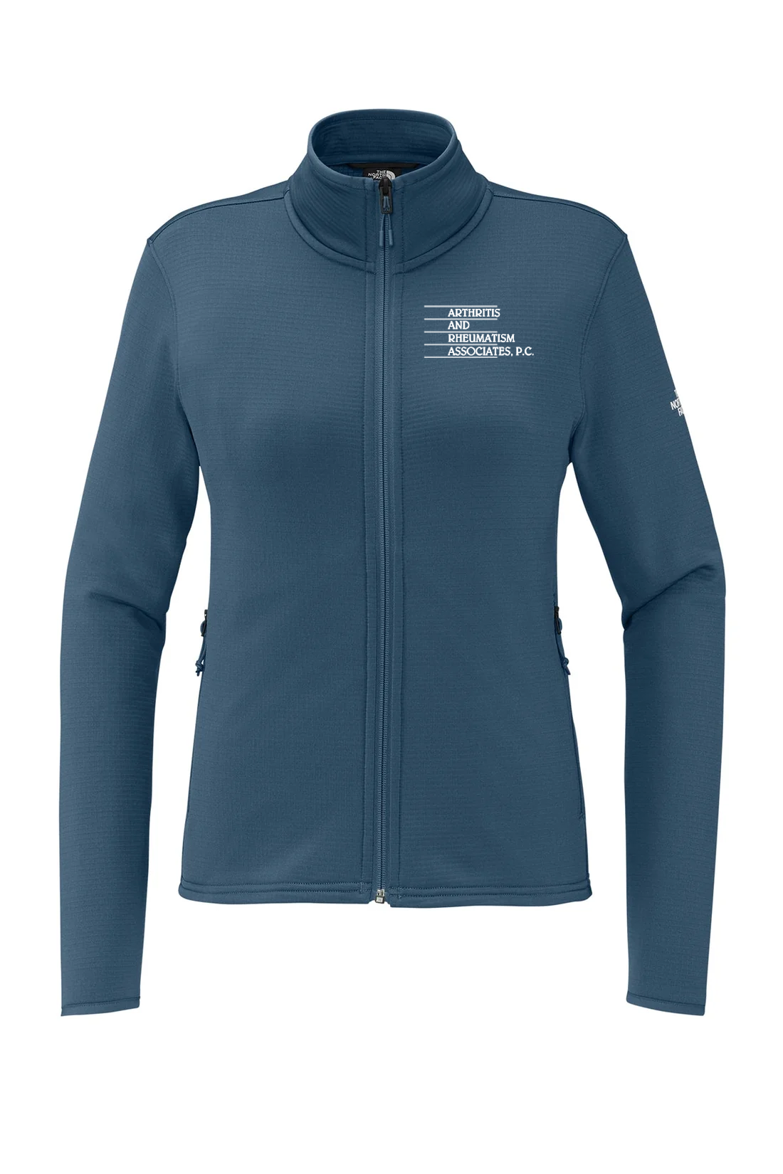 The North Face Womens Aim Full-Zip Fleece Jacket, Shady Blue [Arthritis & Rheumatism Associates PC]