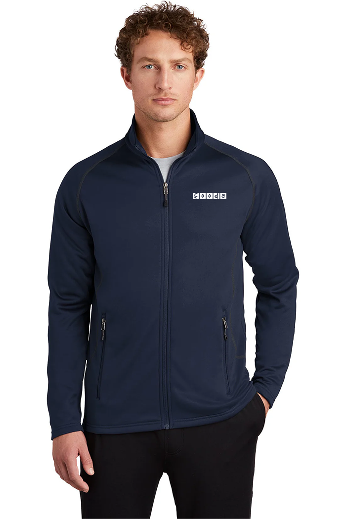 Eddie Bauer Smooth Fleece Layer Jacket, River Blue Navy [Fooda]