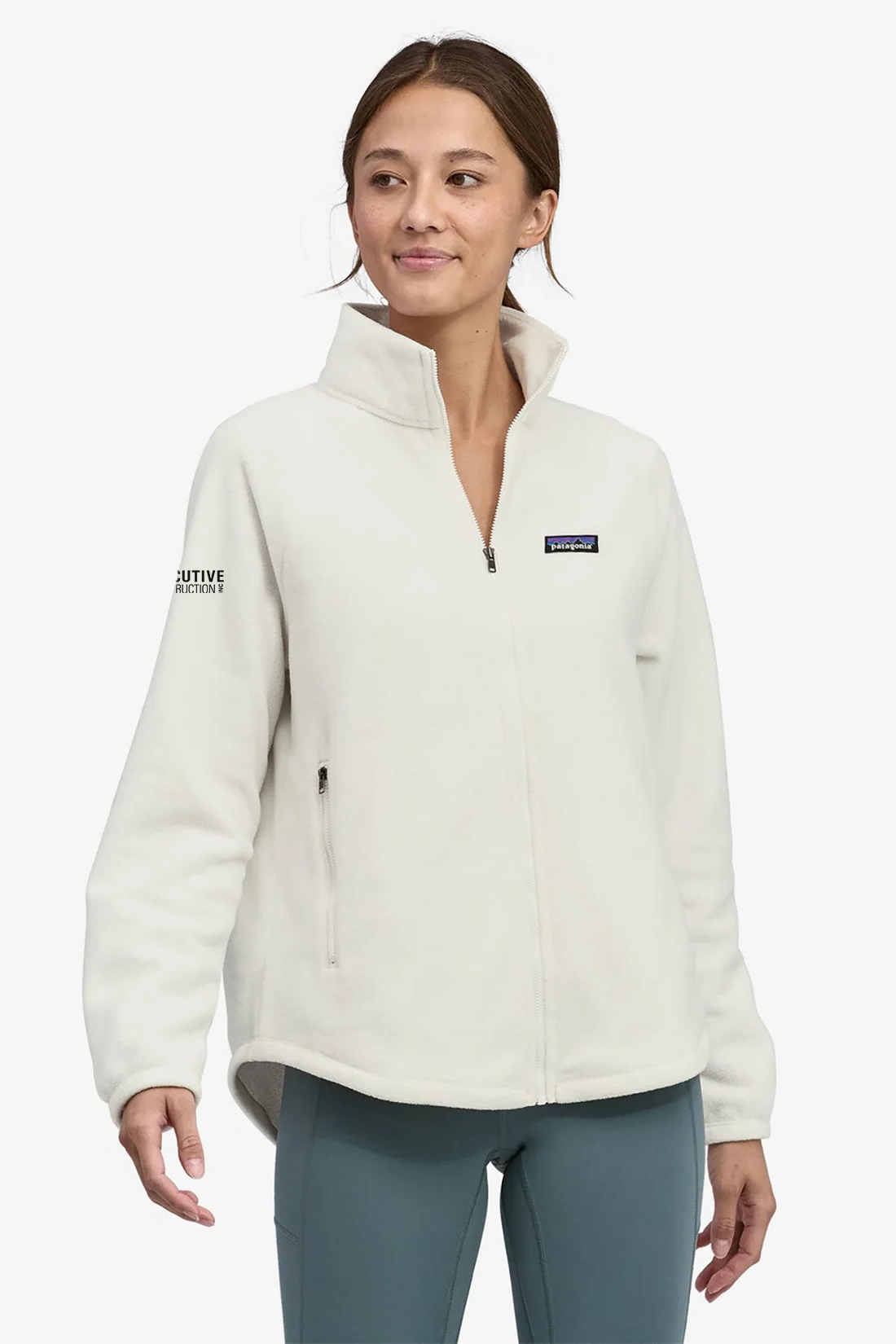 Patagonia Womens Classic Microdini Jacket, Birch White [Executive Construction]