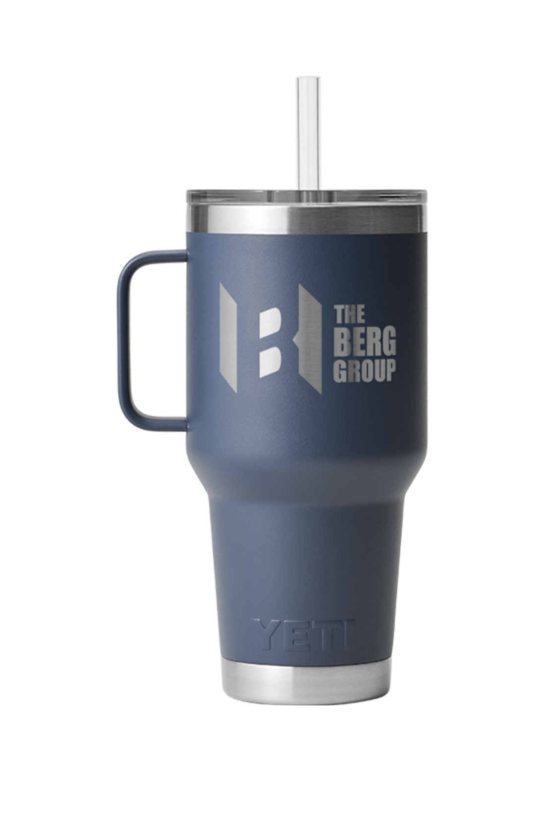 Yeti Rambler 35 Oz Straw Mug With Straw Lid, Navy [The Berg Group]