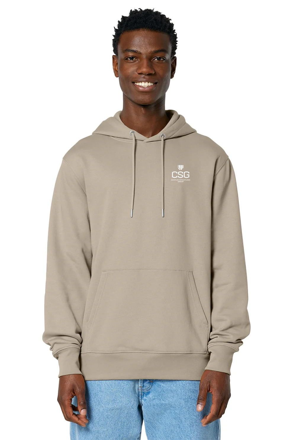 Stanley Stella Unisex Cruiser 2.0 Hooded Sweatshirt, Stone [Complex Structures Group]