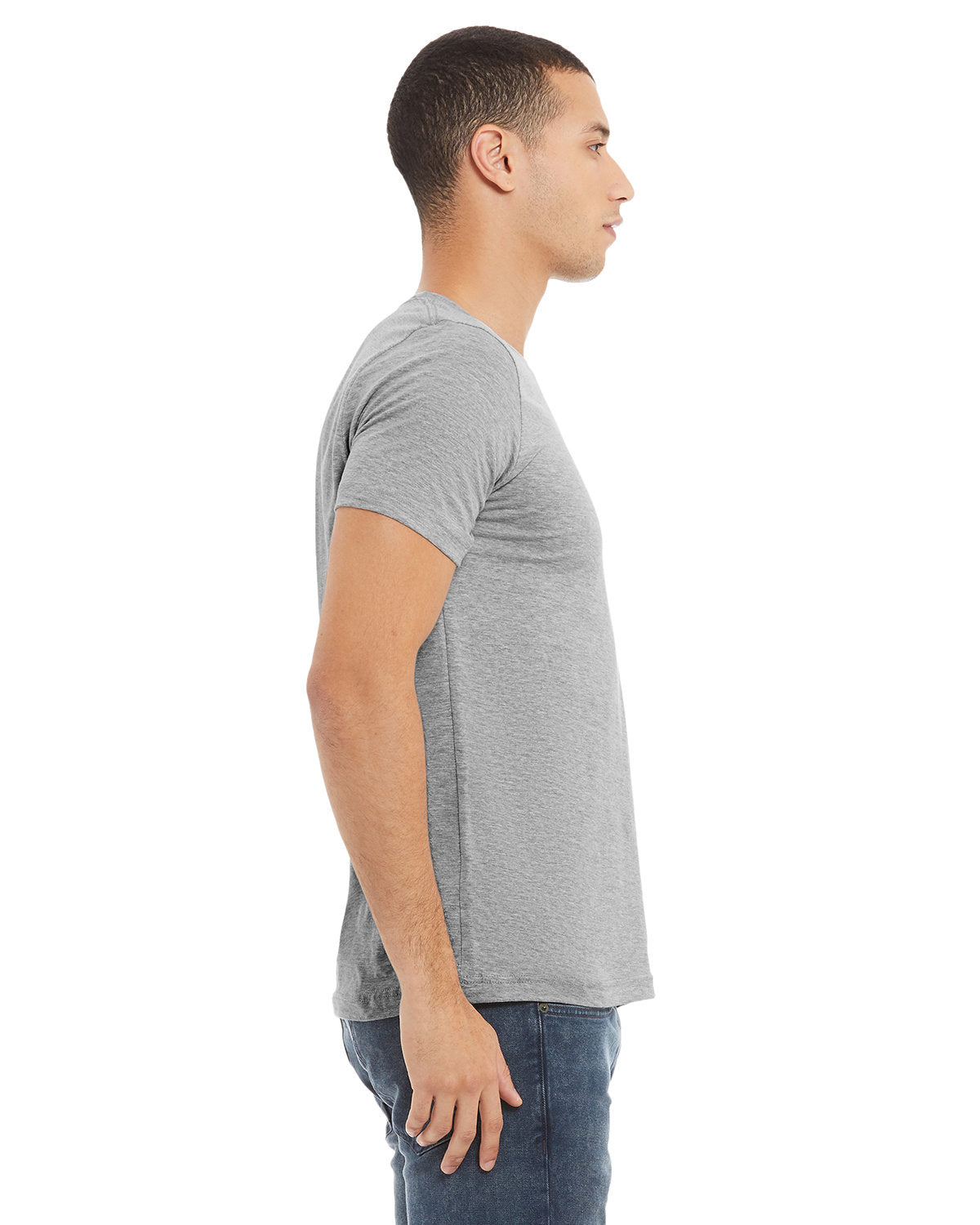 Bella Canvas Unisex Jersey T-Shirt, Athletic Heather [Caliber Field Services, Inc.]
