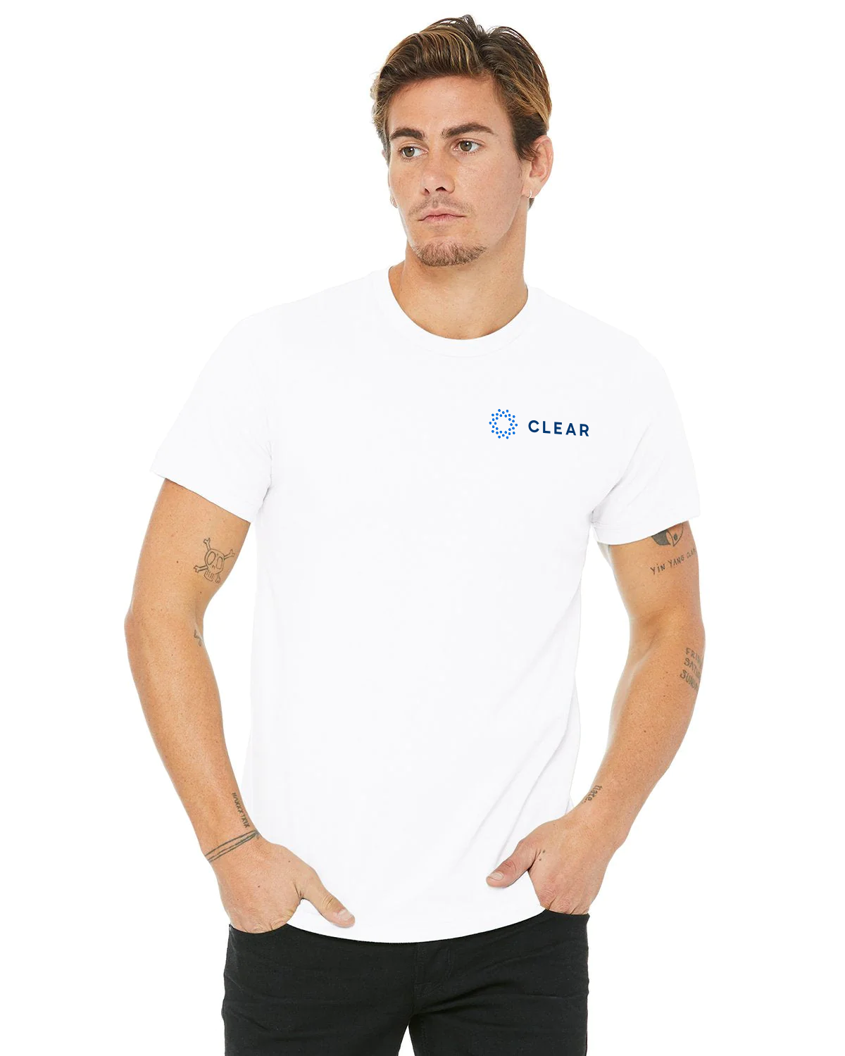 Bella Jersey T-Shirt, White [CLEAR]