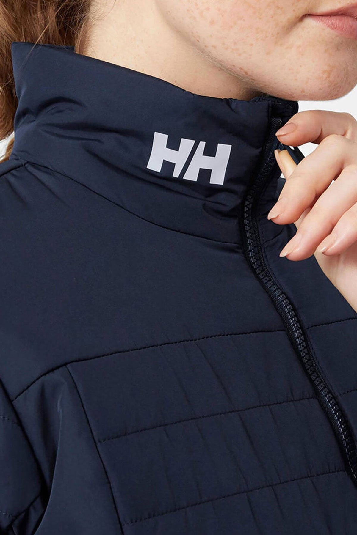 Helly Hansen Women's Insulator Custom Crew Jackets, Navy