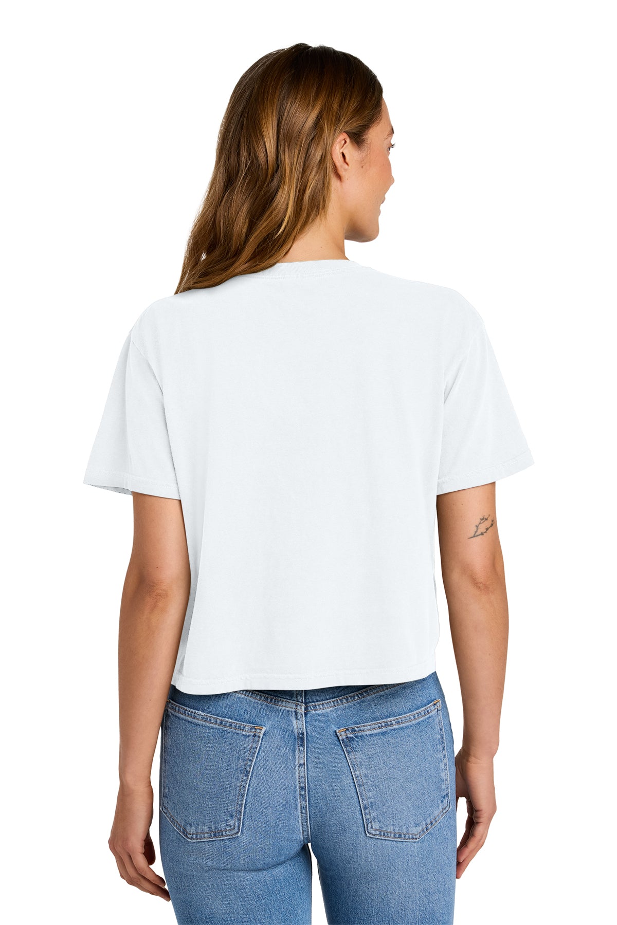 Comfort Colors Womens Custom Heavyweight Boxy Tees, White