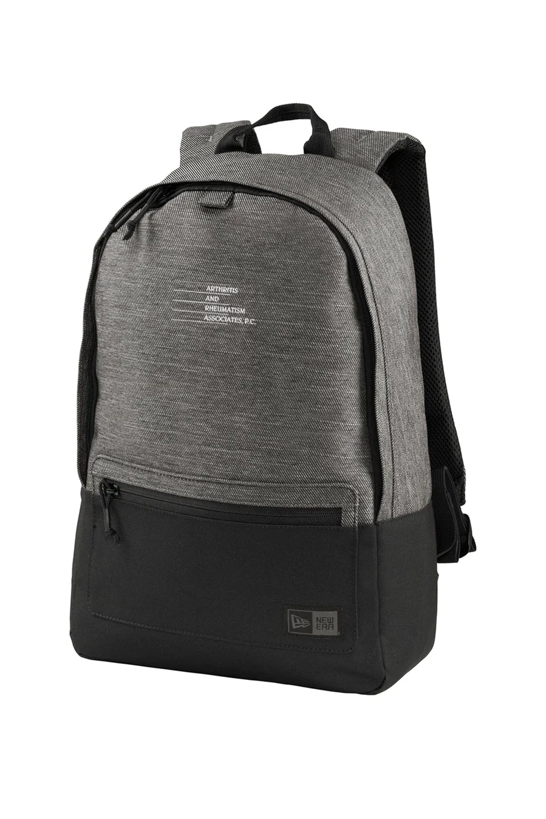 New Era Legacy Backpack, Black Twill Heather/ Black [Arthritis & Rheumatism Associates PC]