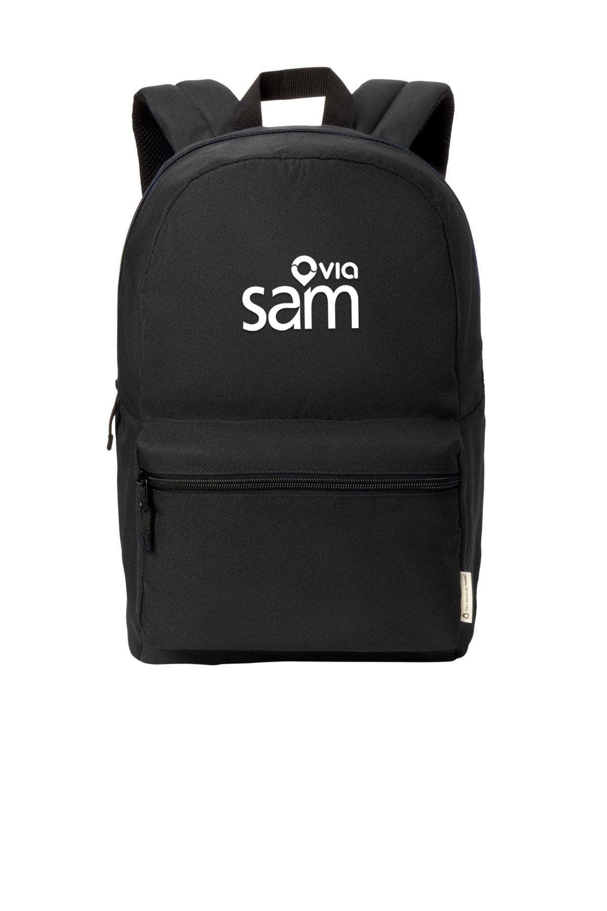Port Authority C-Free Recycled Custom Backpacks, Deep Black [Via Transportation / Sioux Area Metro]