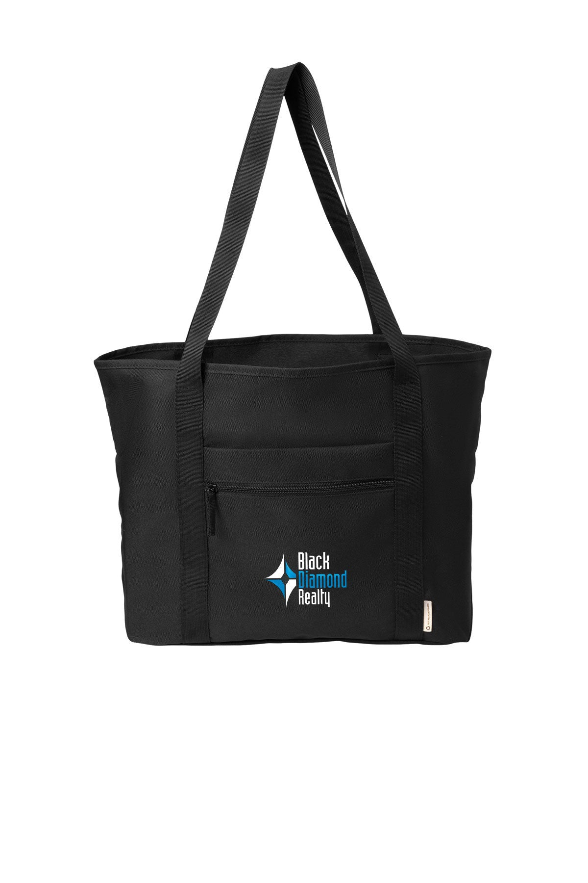 Port Authority Recycled Tote, Deep Black [Black Diamond Realty]