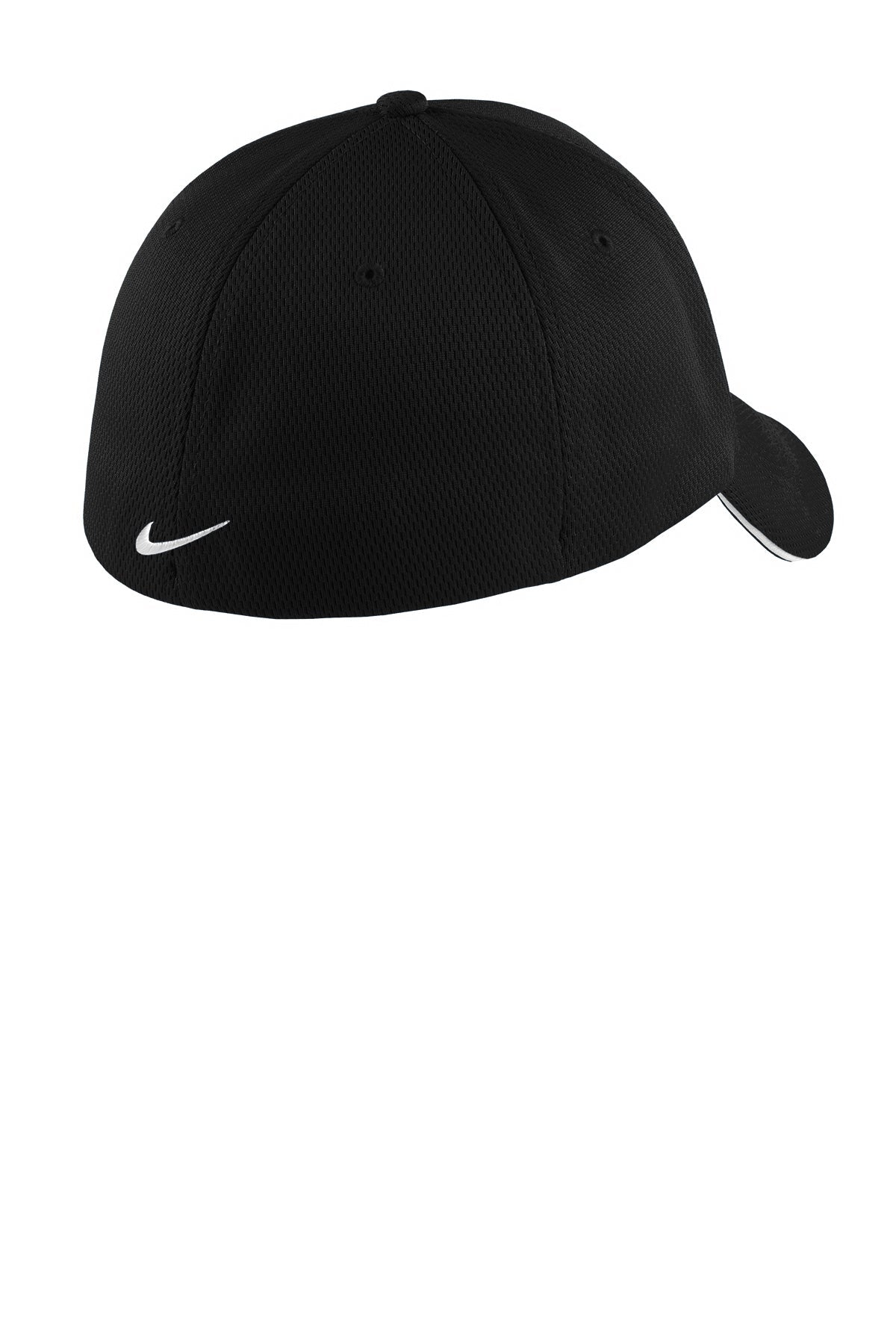 Nike Dri-FIT Mesh Flex Sandwich Cap, Black [Black Diamond Realty]