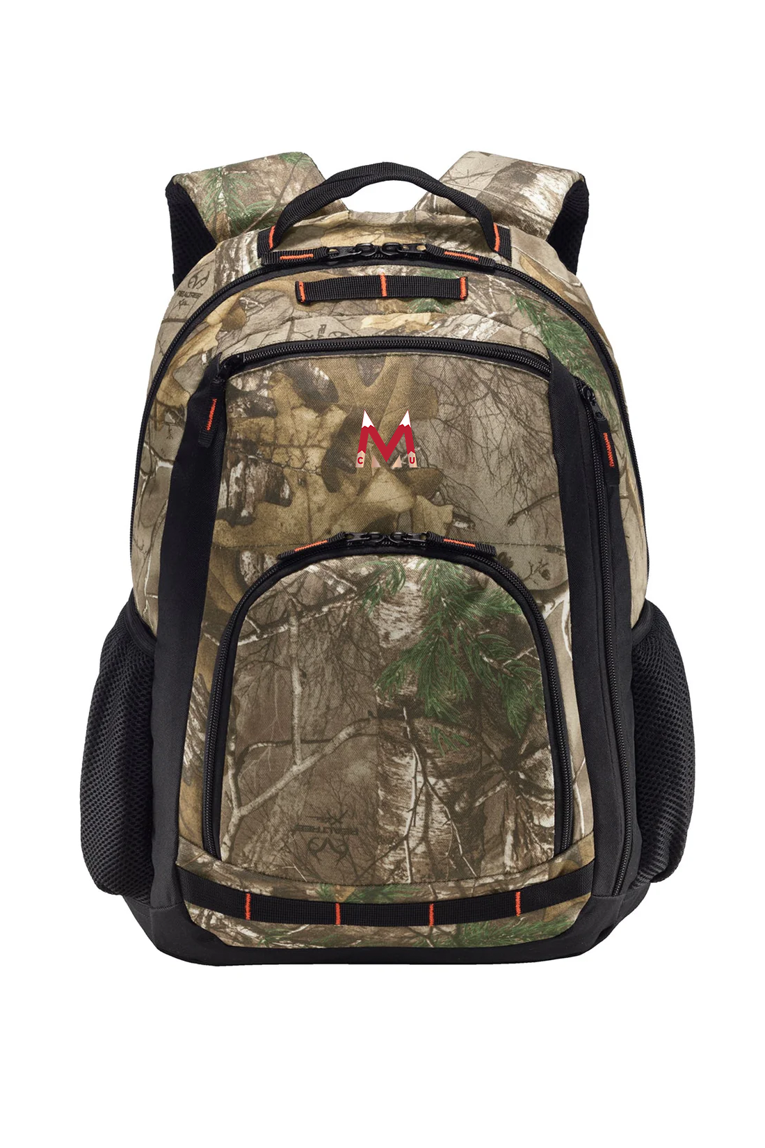 Port Authority Camo Xtreme Backpack, Realtree Xtra/ Black [Milford Mining Company Utah]