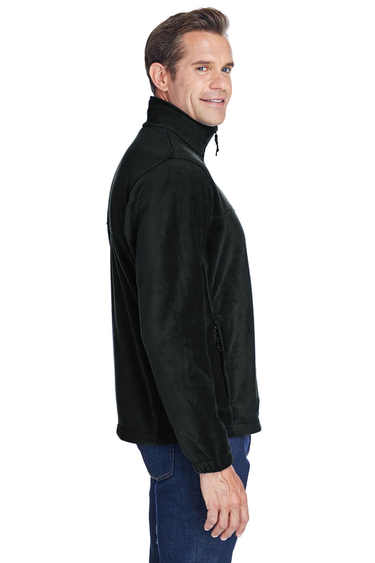 Columbia Full Zip Fleece, Black [Black Diamond Realty]