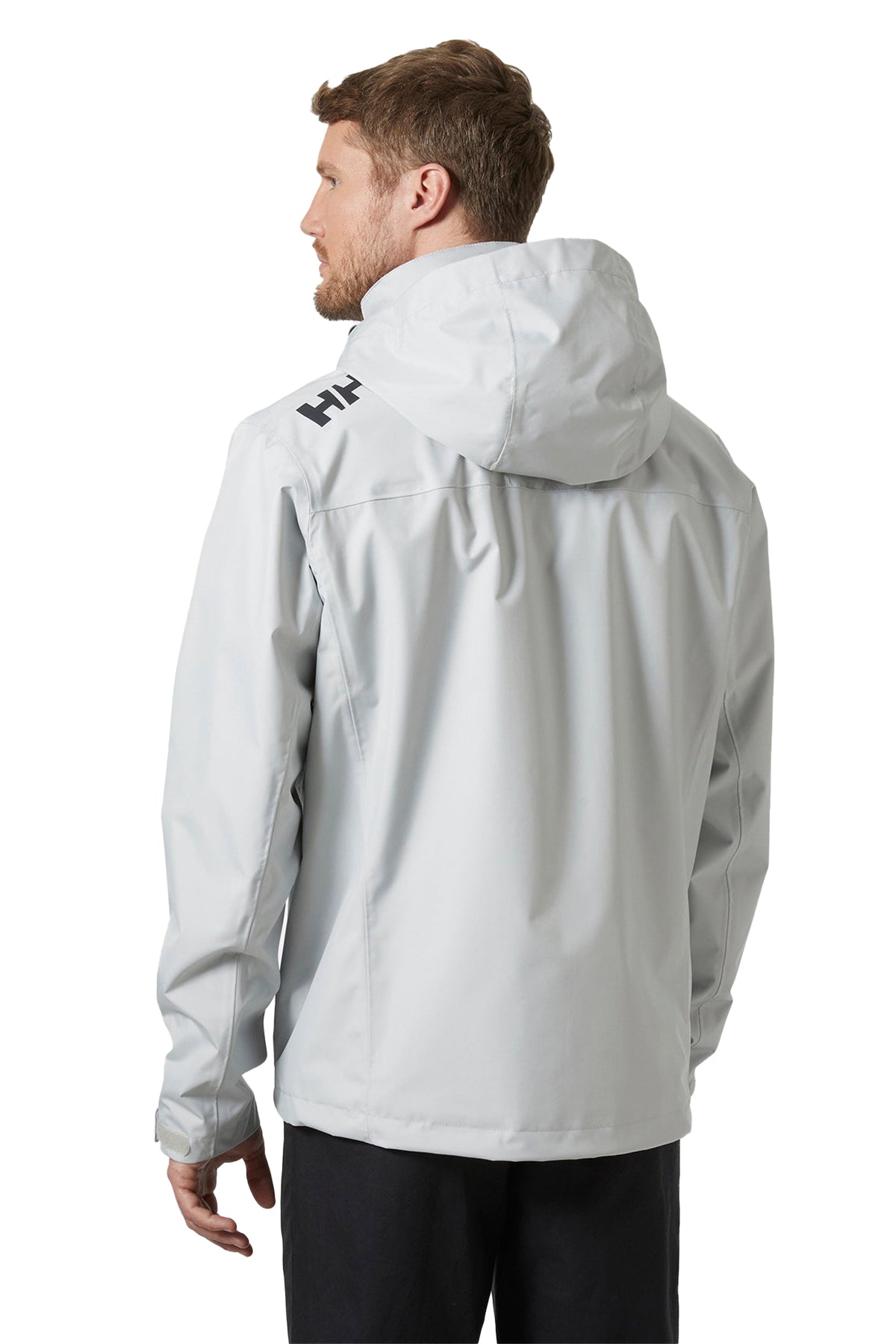 Helly Hansen Crew Hooded Custom Jackets, Grey Fog