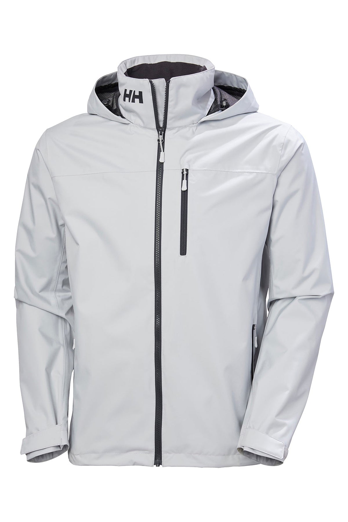 Helly Hansen Crew Hooded Custom Jackets, Grey Fog
