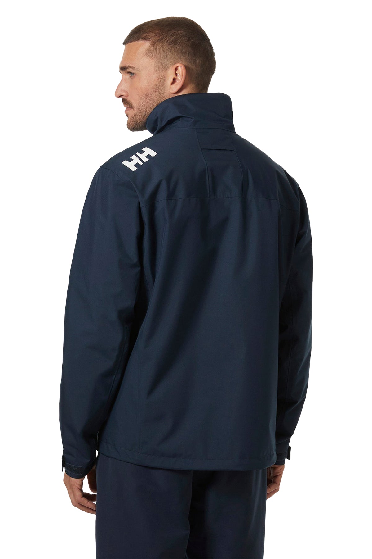 Helly Hansen Mens Crew Midlayer Custom Jackets 2.0, Navy