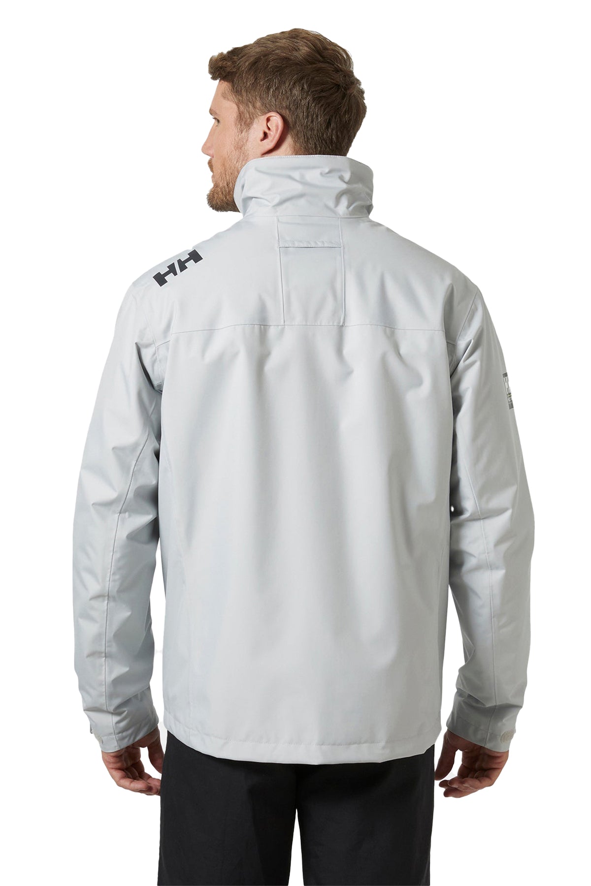 Helly Hansen Mens Crew Midlayer Custom Jackets 2.0, Grey Fog