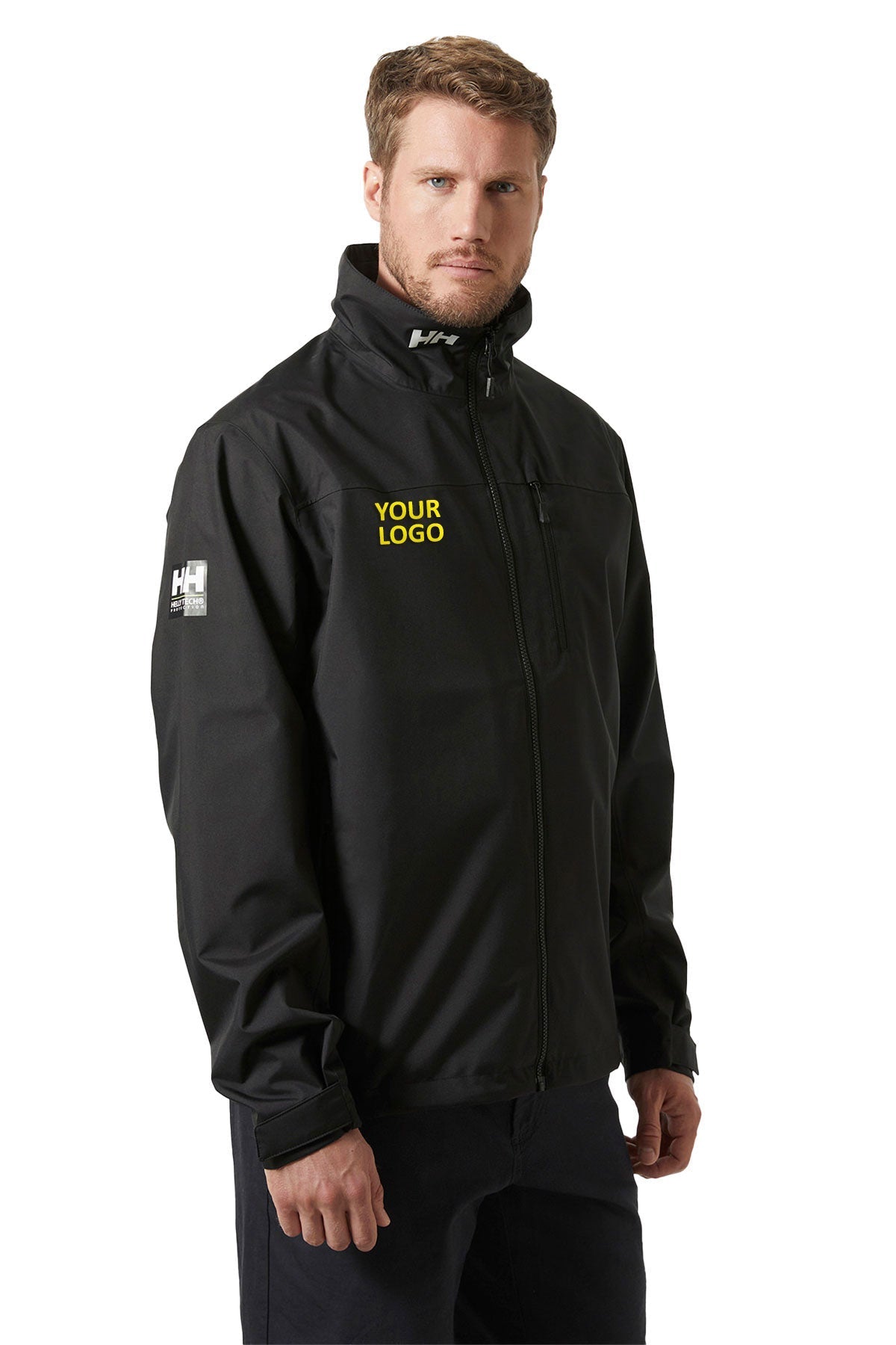 Helly Hansen Mens Crew Custom Jackets 2.0, Black [Eastside Vocational Services, Inc.]