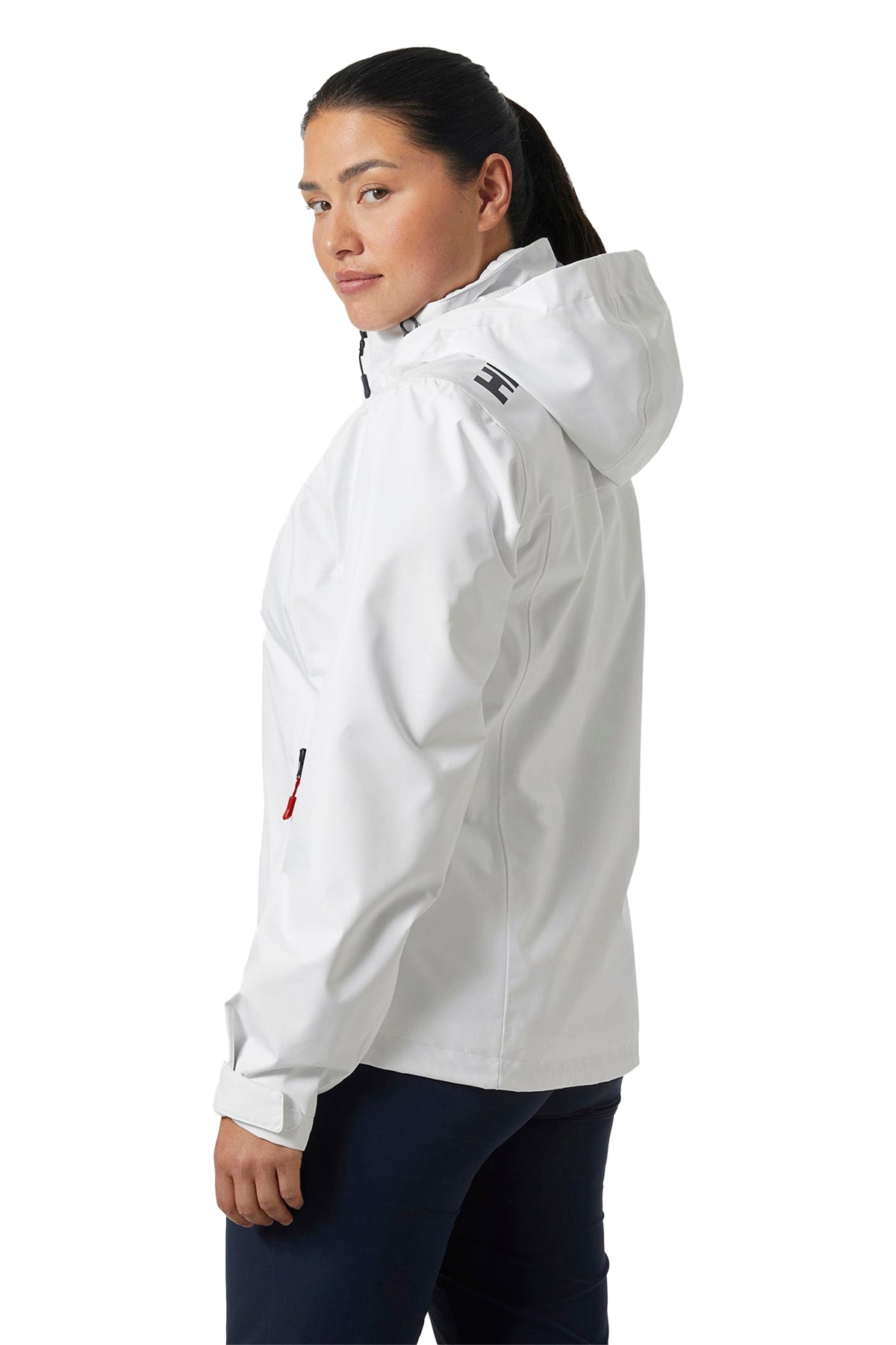 Helly Hansen Women's Hooded Custom Crew Jackets, White