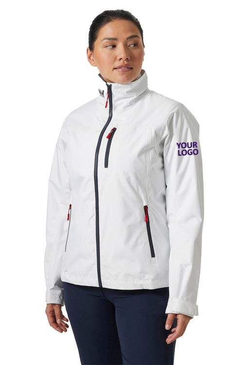 Helly Hansen Mens Crew Midlayer Custom Jackets 2.0, White
