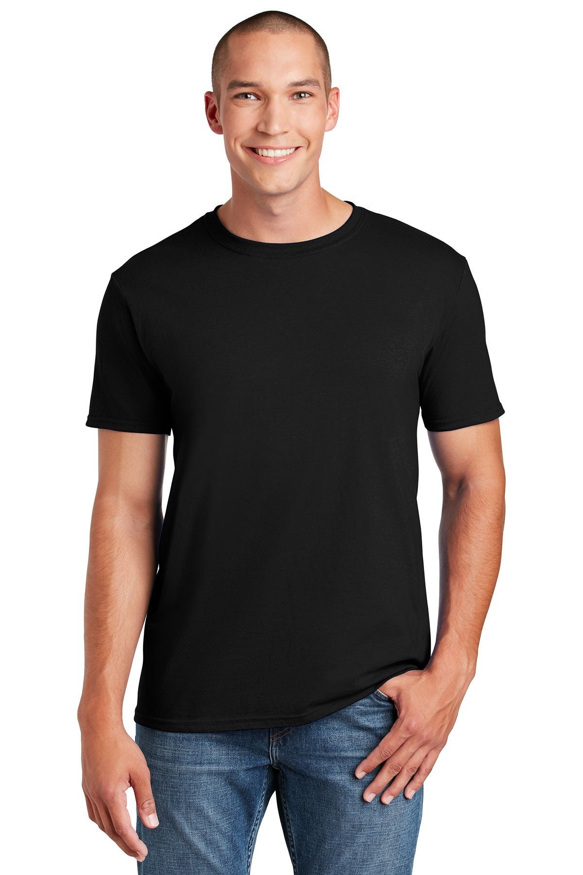Gildan Softstyle T Shirt Black [Pantry]
