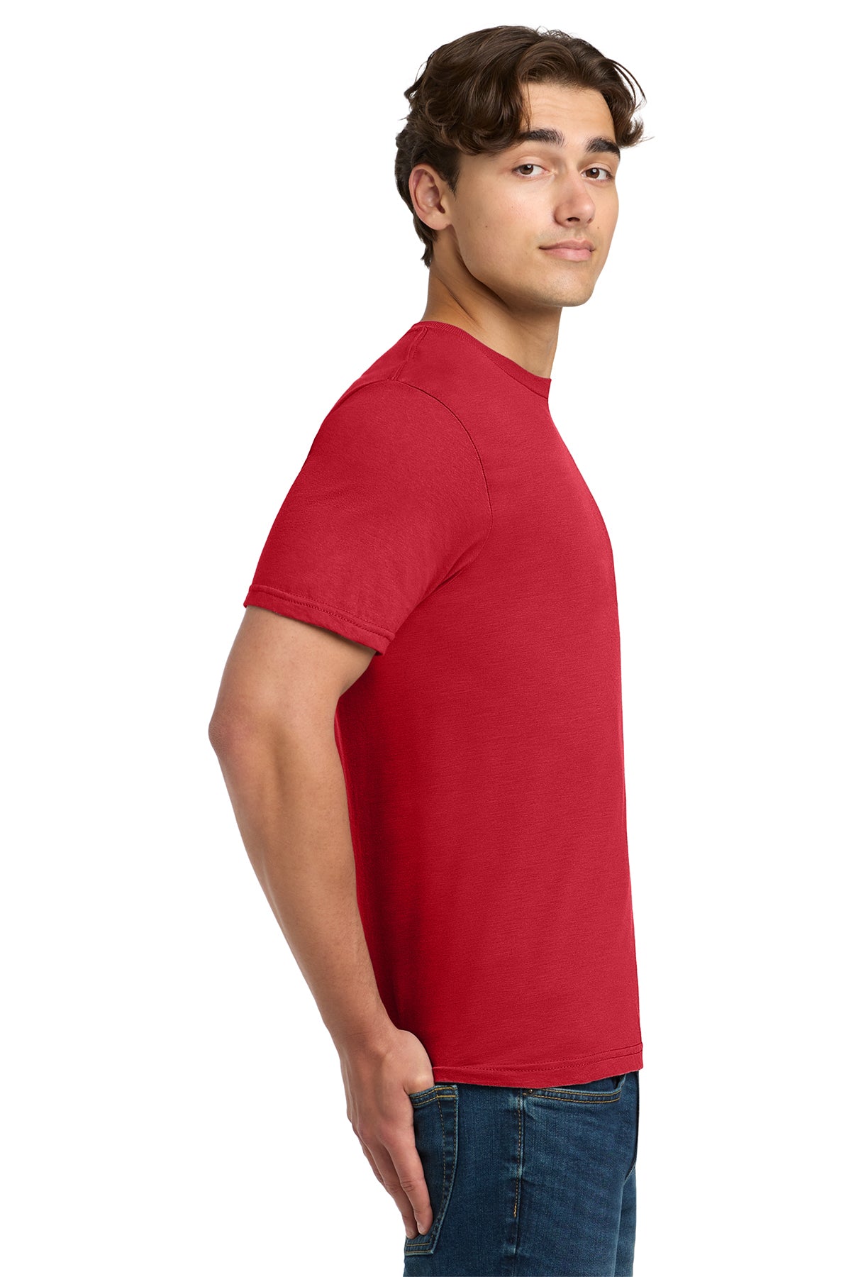 gildan softstyle t shirt 64000 red