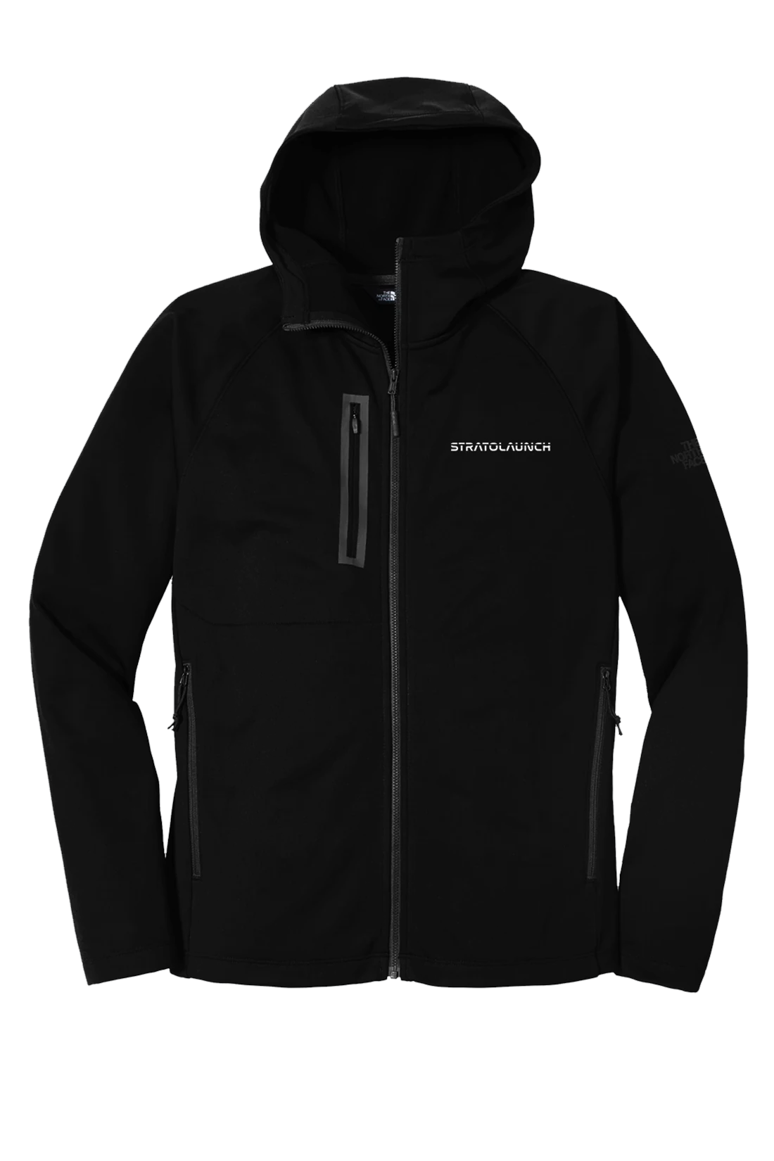 North Face Canyon Flats Fleece Hooded Jacket, TNF Black [Stratolaunch]