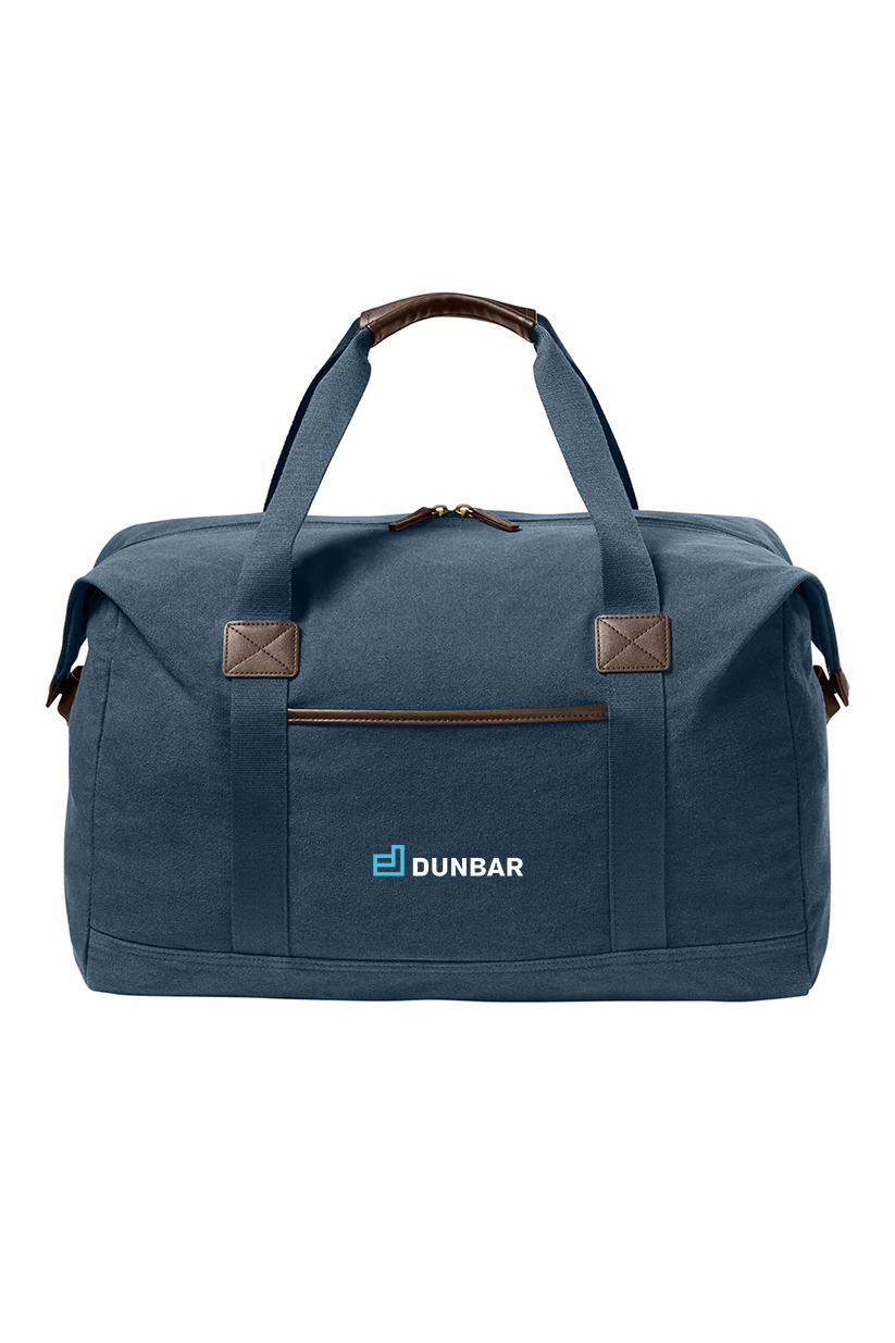 Port Authority Washed Canvas Duffel, River Blue Navy [Dunbar]