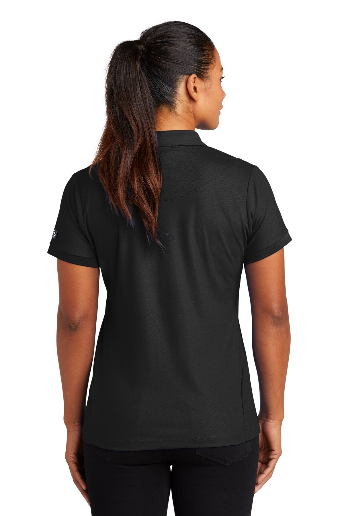 OGIO Ladies Jewel Customized Polos, Blacktop [VergeSense]