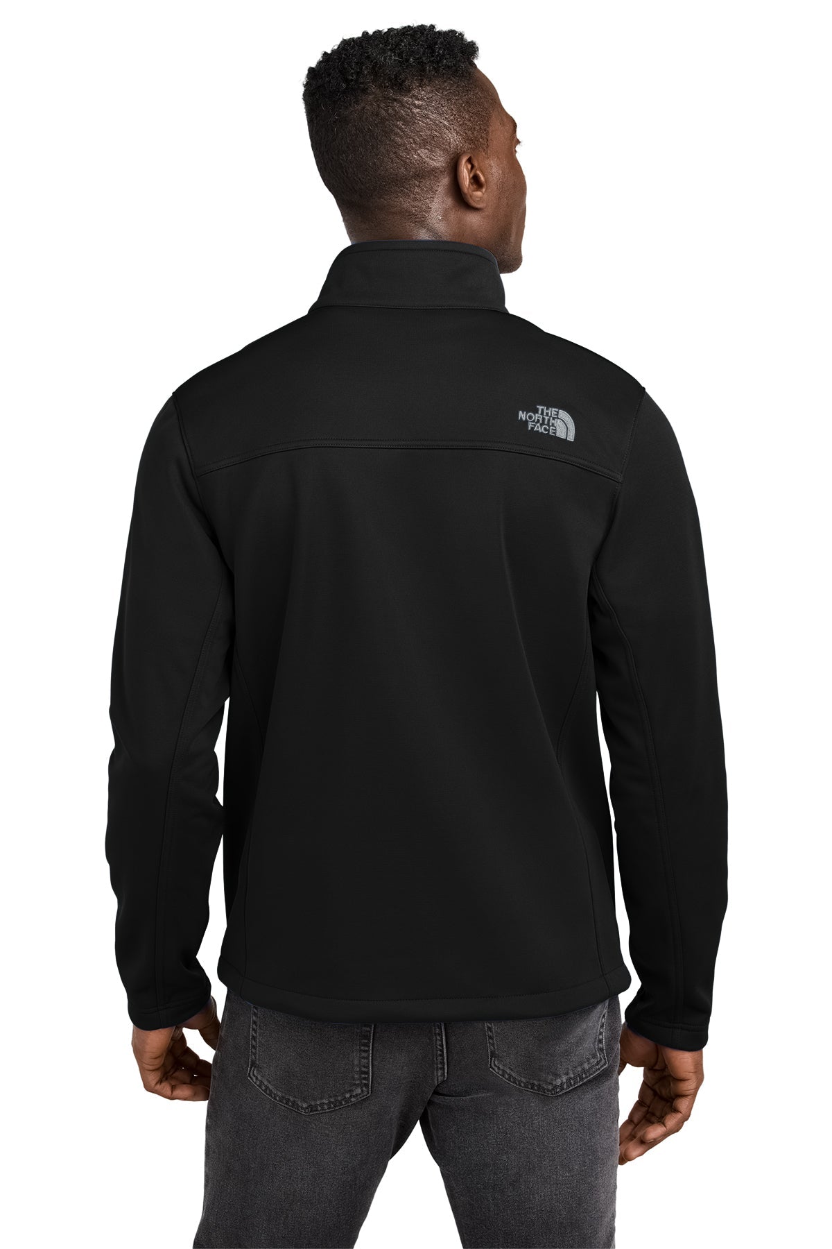 The North Face Ridgewall Soft Shell Custom Jackets, Black [Harris & Associates]