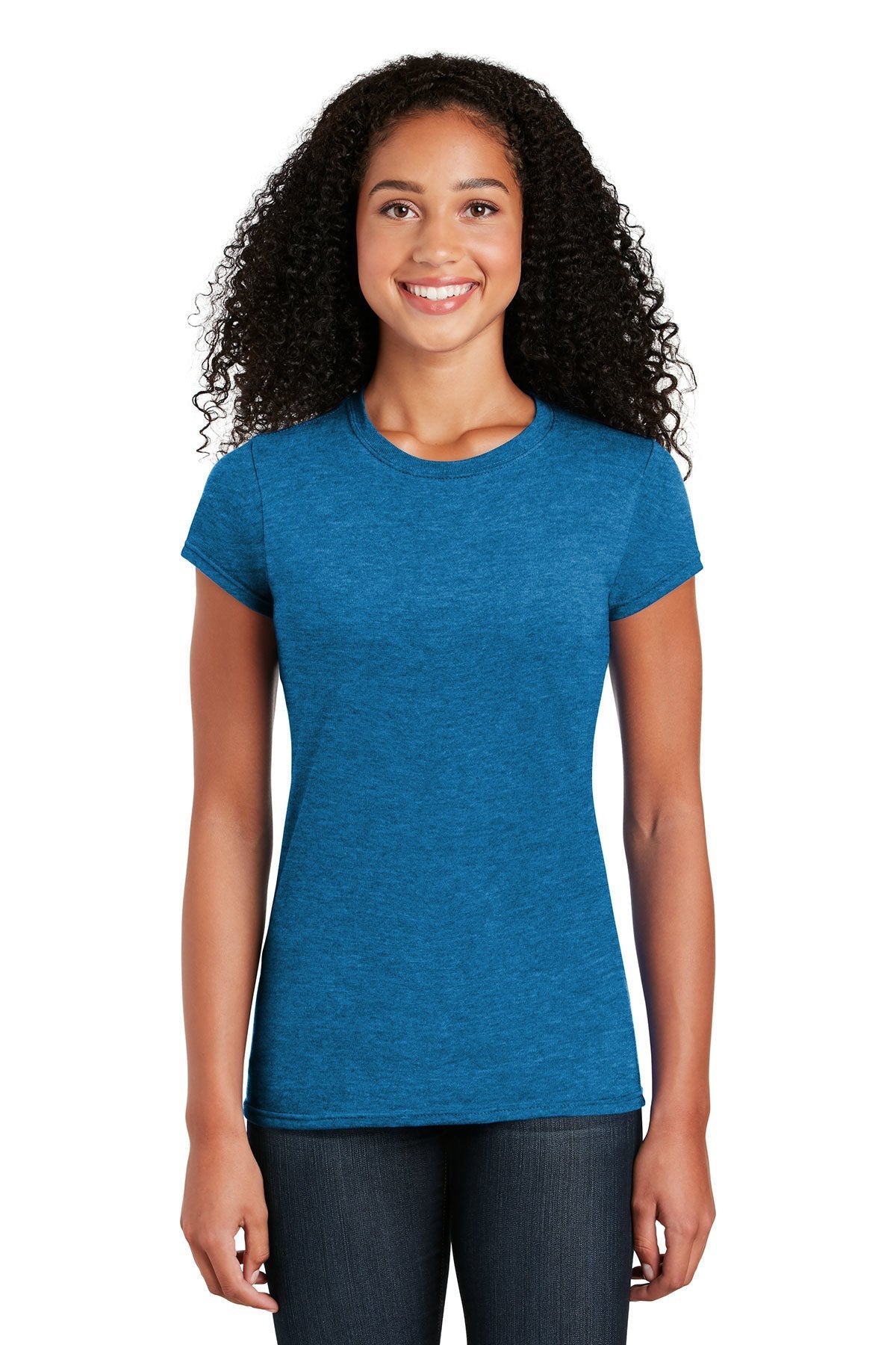 Gildan Softstyle Ladies T Shirt Antique Sapphire [Piney Ridge Treatment Center]