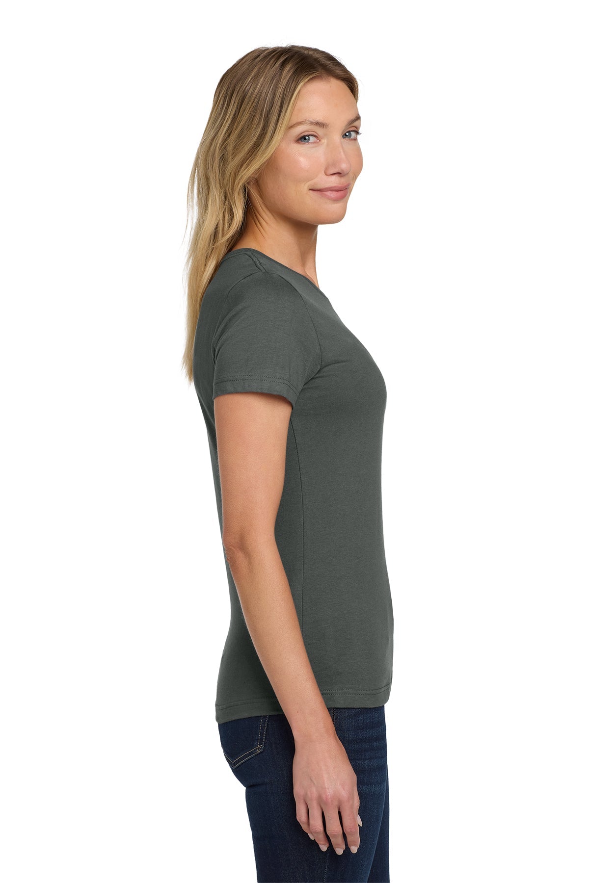 gildan softstyle ladies t shirt 64000l charcoal