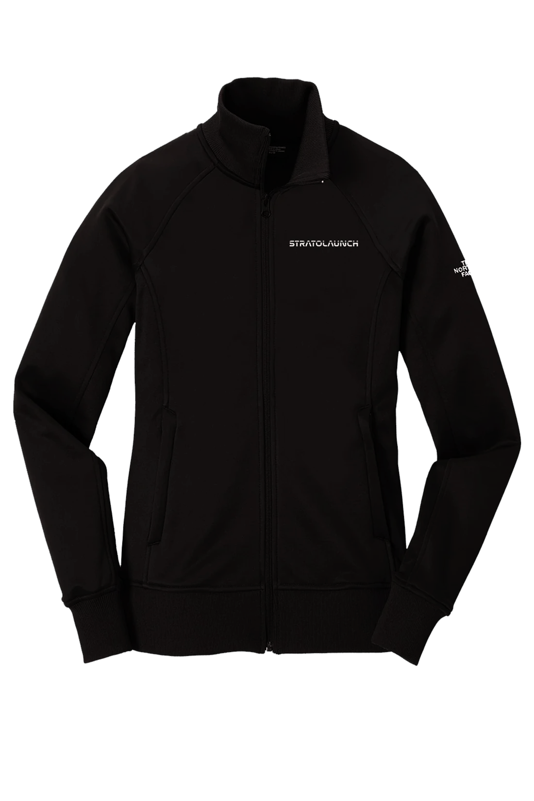 North Face Ladies Tech FullZip Fleece Jacket, TNF Black [Stratolaunch]