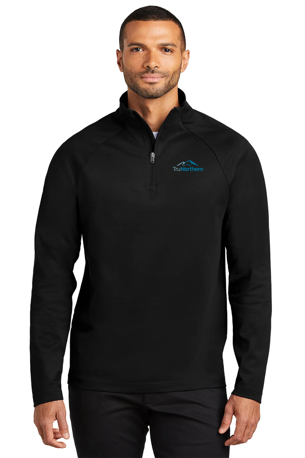 Port Authority C-Free Cypress 1/4-Zip, Deep Black [TruNorthern]
