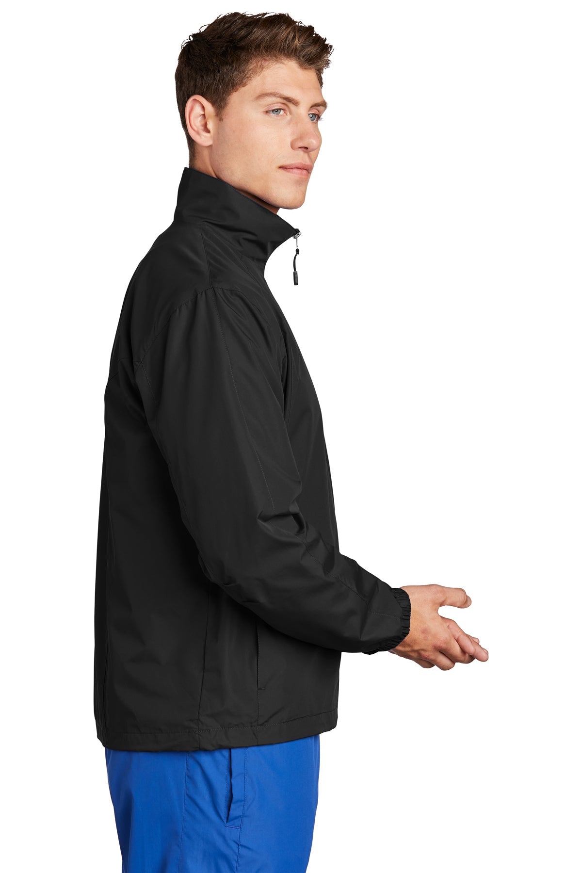 Sport-Tek Full-Zip Custom Wind Jackets, Black [Contigo Real Estate]