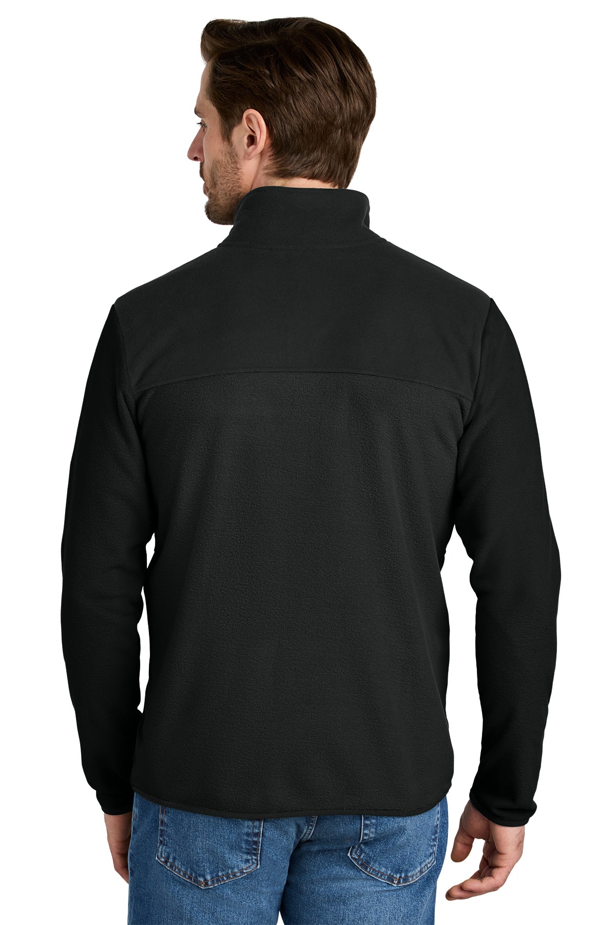 The North Face Glacier Custom Fleece Jackets, Black [Mobius]