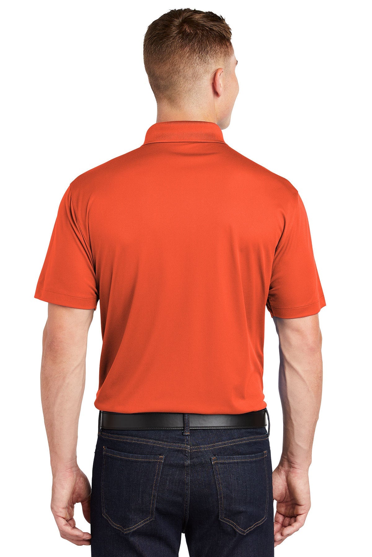 Sport-Tek Micropique Custom Sport-Wick Polos, Deep Orange [Eastside Vocational Services, Inc.]