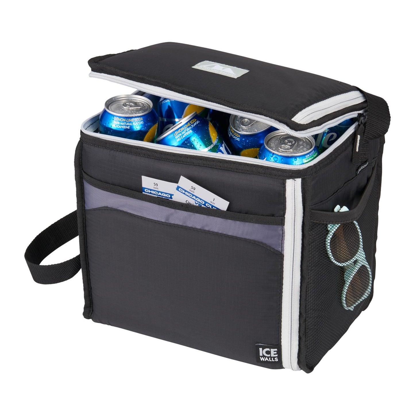 Arctic Zone 24 Can Ice Wall Cooler, Black