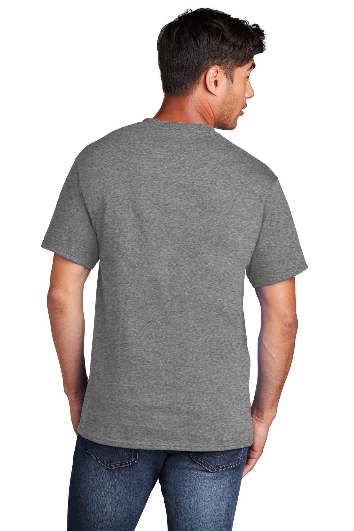 Port & Company Core Cotton Branded Tee's, Graphite Heather [Executive Construction]