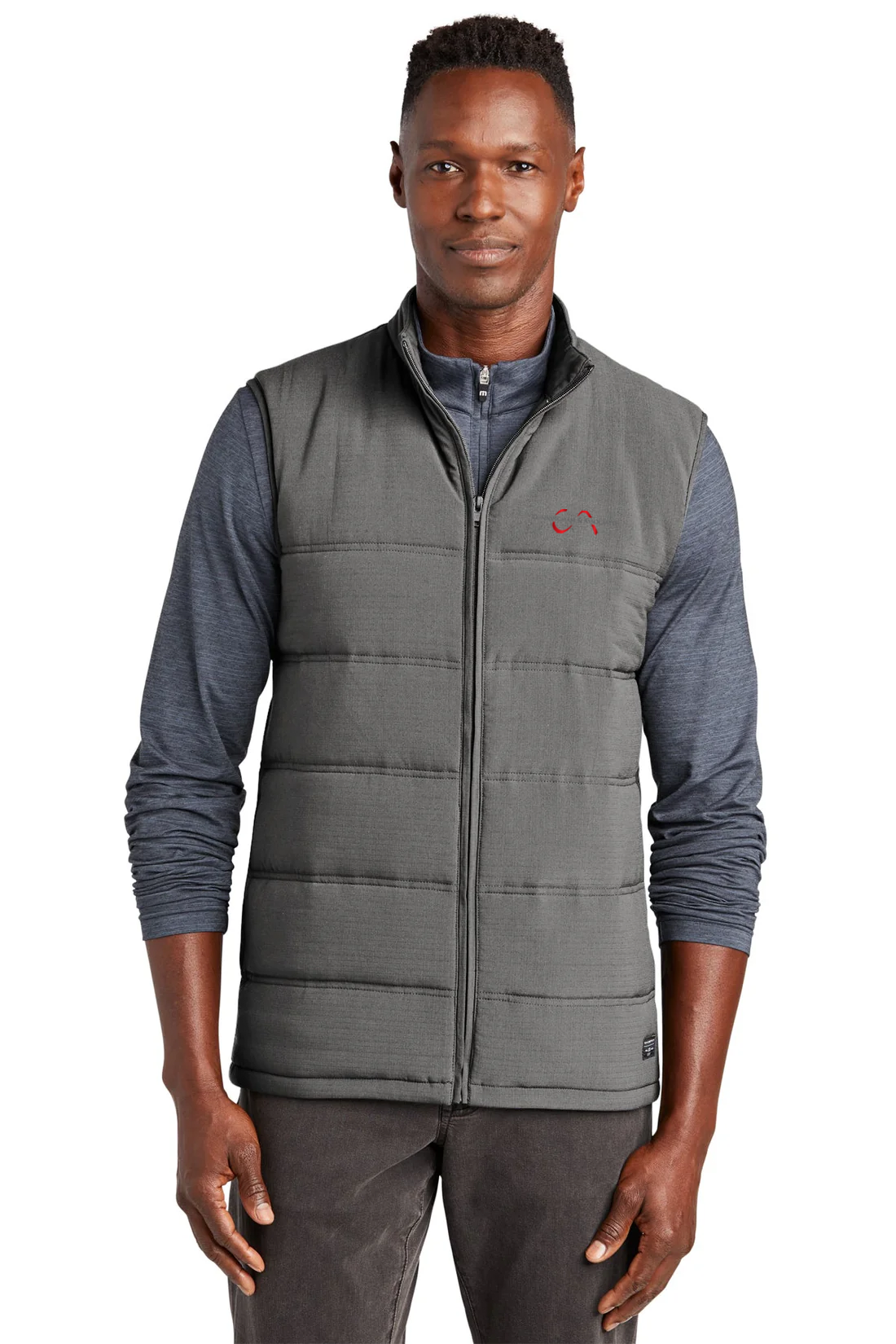 TravisMathew Cold Bay Vest, Quiet Shade Grey [Cunningham & Associates, LLC]
