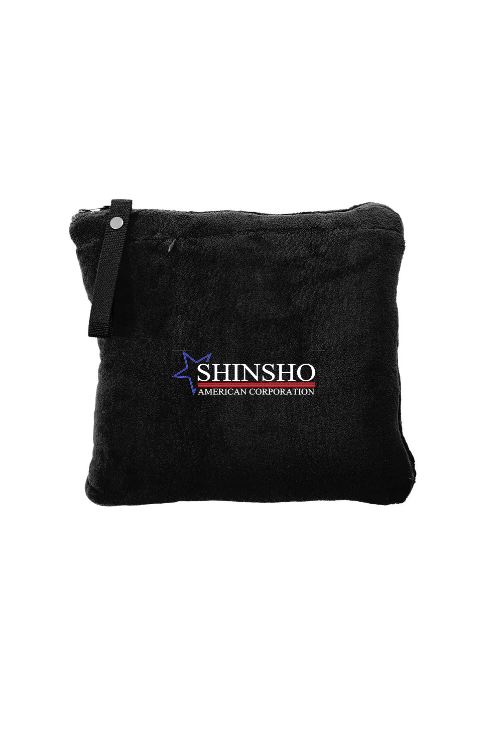 Port Authority Packable Travel Blanket, Black [SAC Branded Merchandise Store]