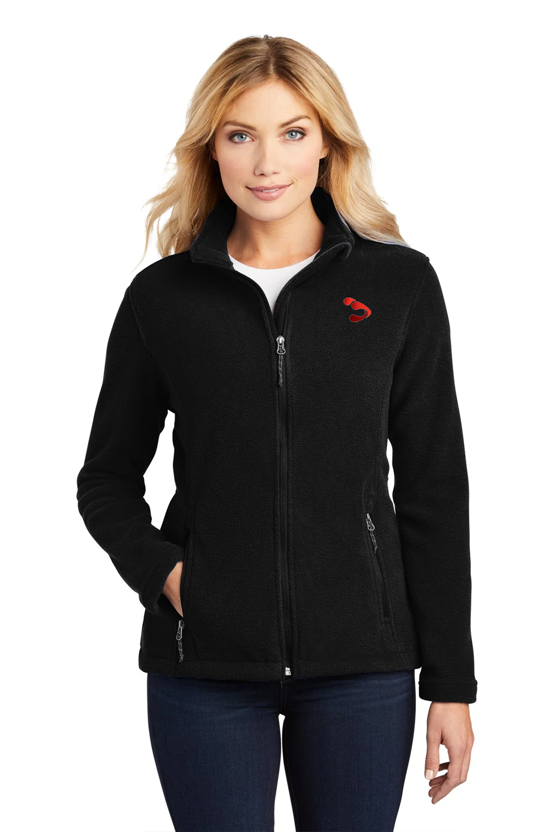 Port Authority Ladies Value Fleece Jacket, Black [BC Forward]