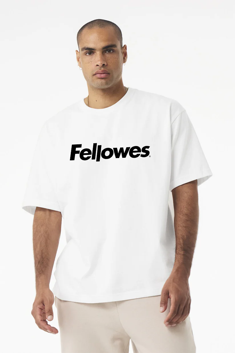 Bella Canvas Unisex Heavyweight Tee, White [Fellowes Brands]