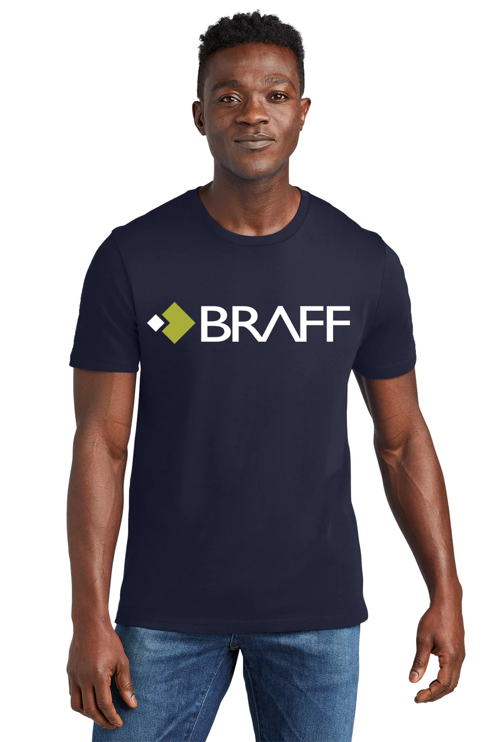 Allmade Unisex Organic Cotton Tee, Night Sky Navy [The Braff Group]