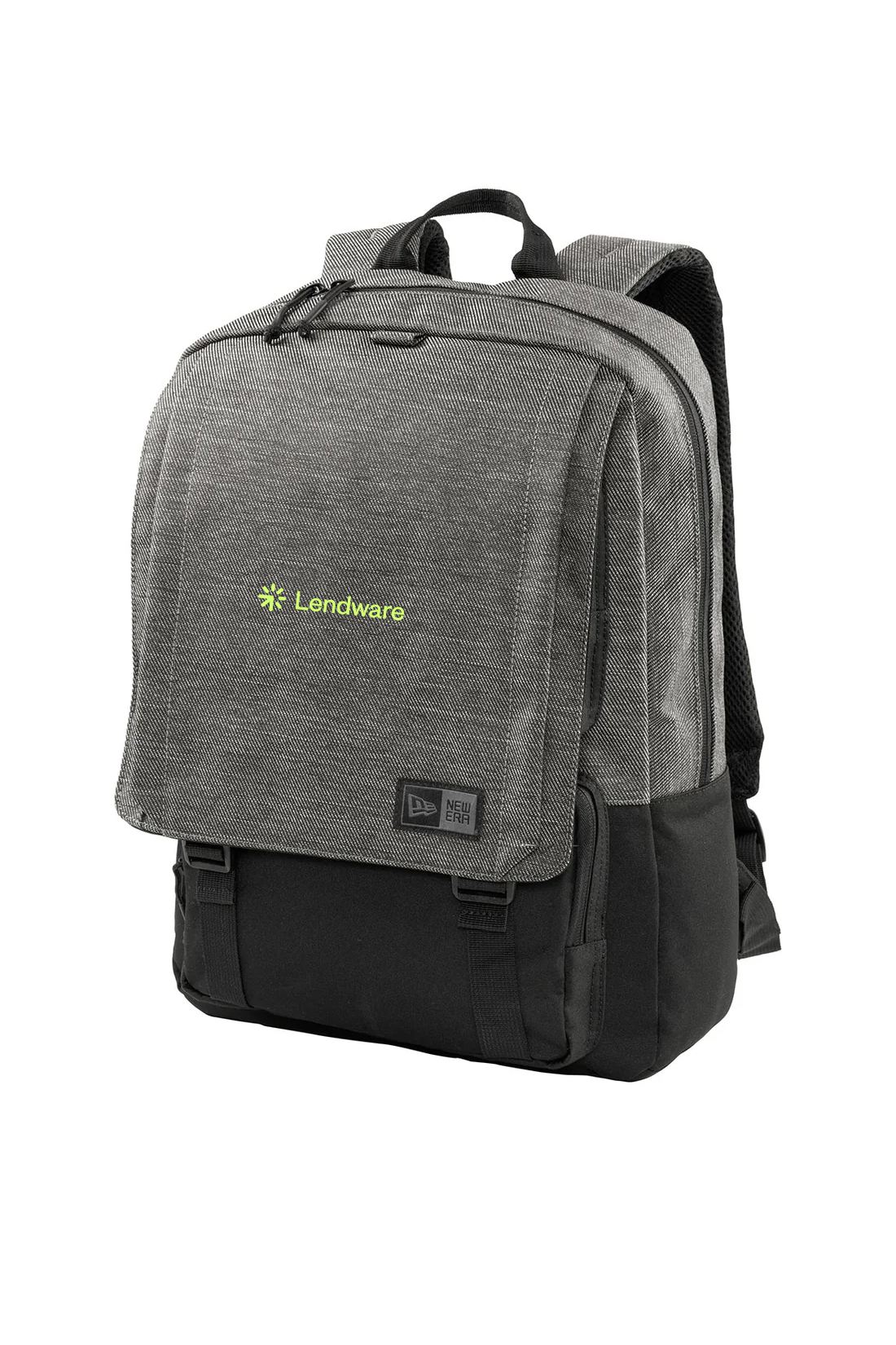 New Era Legacy  Backpack, Black Twill Heather/ Black [Lendware]
