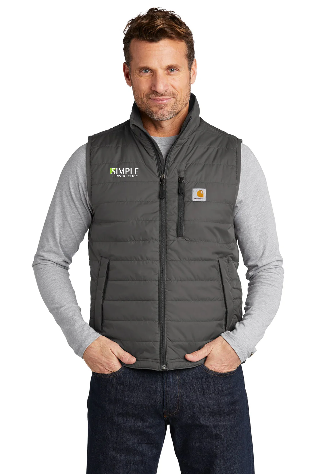 Carhartt Gilliam Vest, Shadow Grey [Simple Construction]