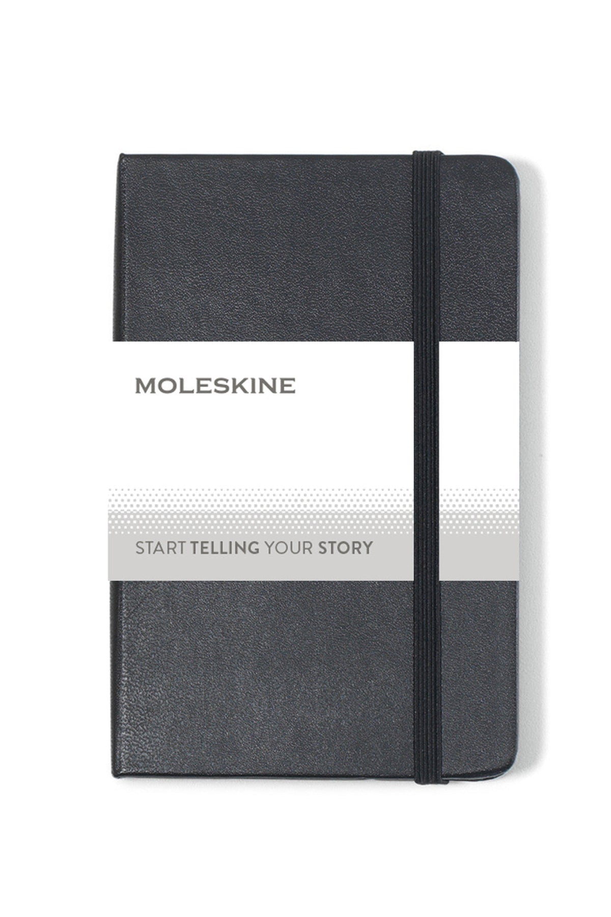 Moleskine Hard Cover Plain Pocket Notebook Black