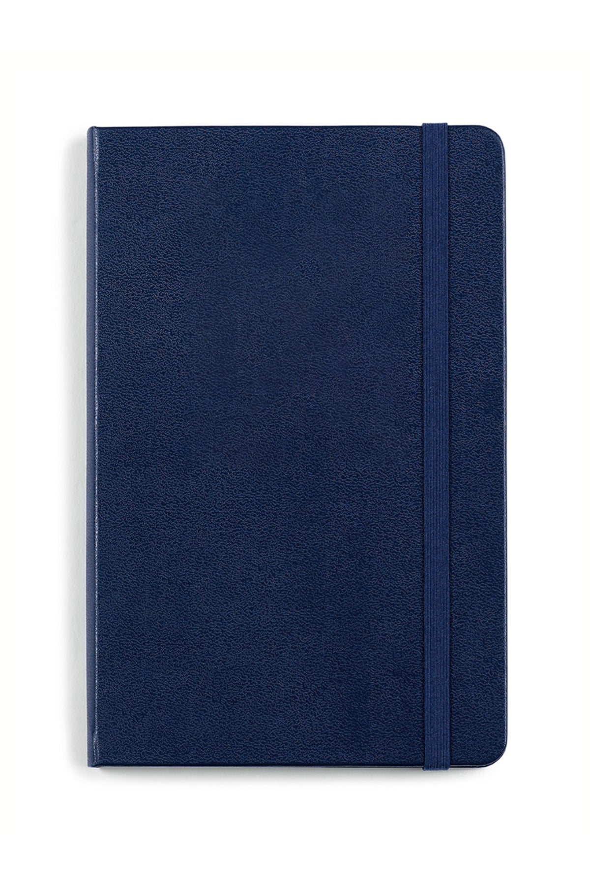 Moleskine Hard Cover Ruled Medium Notebook Navy Blue