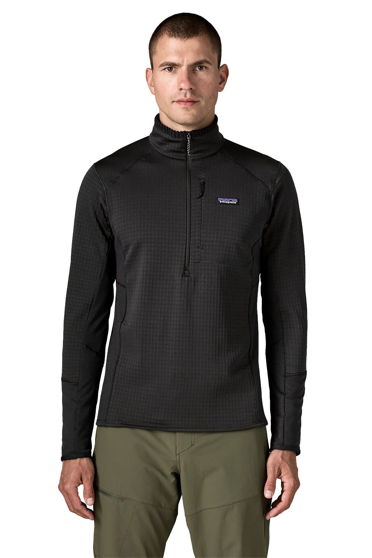 Patagonia R1 Custom Pullover, Black