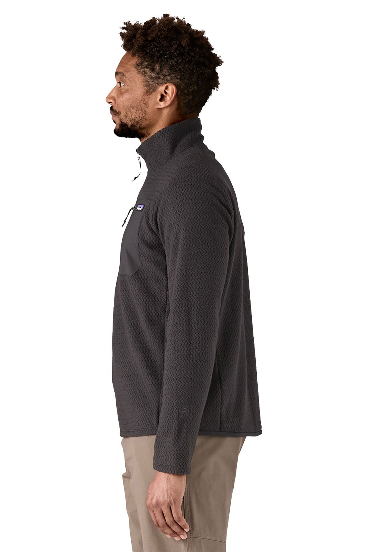Patagonia R1 Custom Air Zip Neck, Black