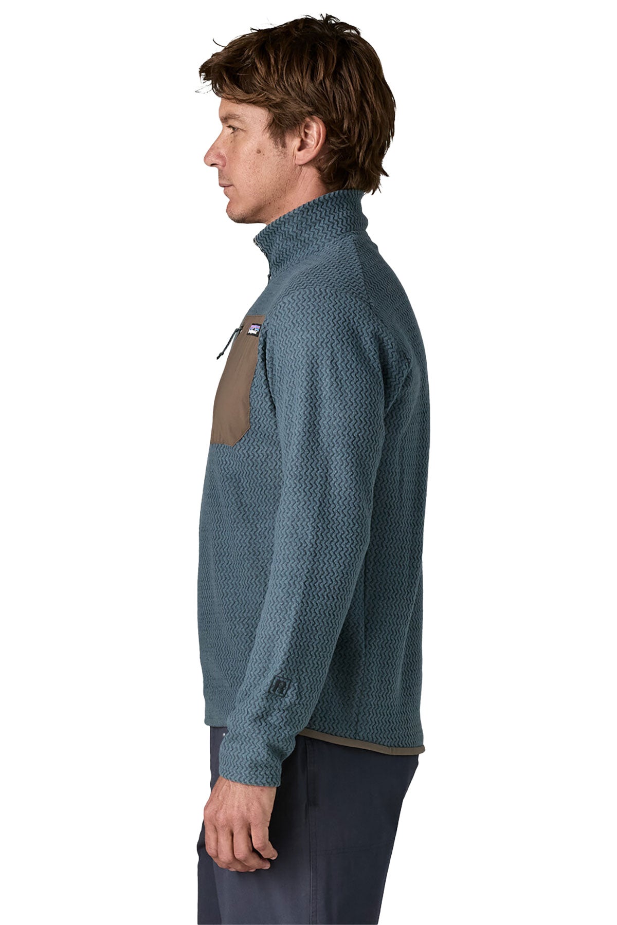 Patagonia R1 Custom Air Zip Neck, Summit Blue